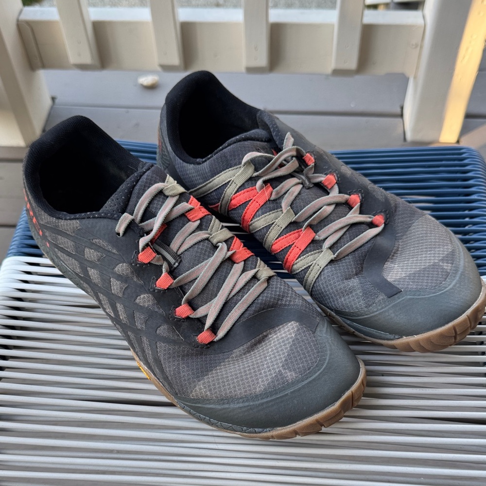 Merrell Trail Glove 4, Zero Drop, Barefoot Trail Running Shoes, Men’s size 10.5